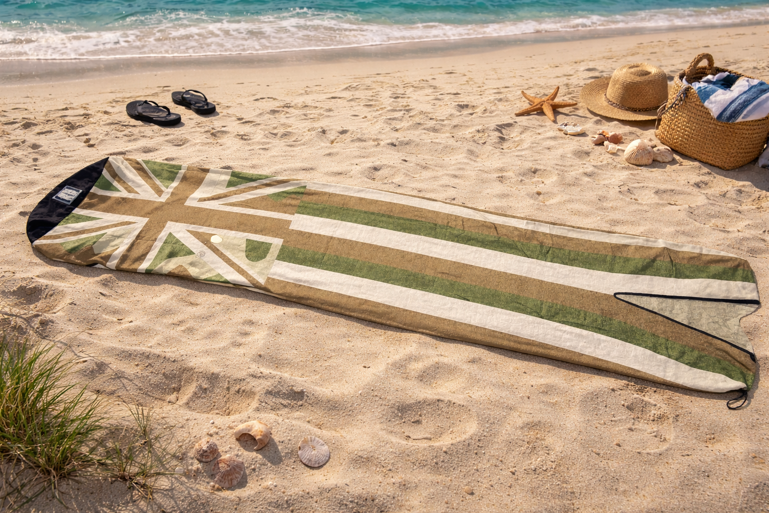 Camo Hae Hawai'i longboard - 10'0